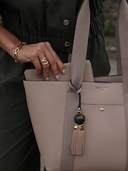 Luella Grey Blue Benita Casual Tote With Pouch - Imagen 5 de 6