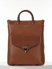 Luella Grey Tan Sally Laptop Backpack - Slika 1 iz 8