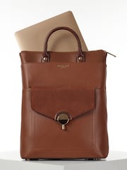 Luella Grey Tan Sally Laptop Backpack - Slika 5 iz 8