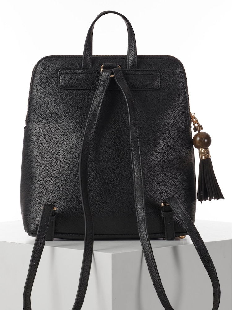 Luella Grey Bridget Casual Black Backpack - Image 2 of 7 Luella Grey Bridget Casual Black Backpack - Image 2 of 7
