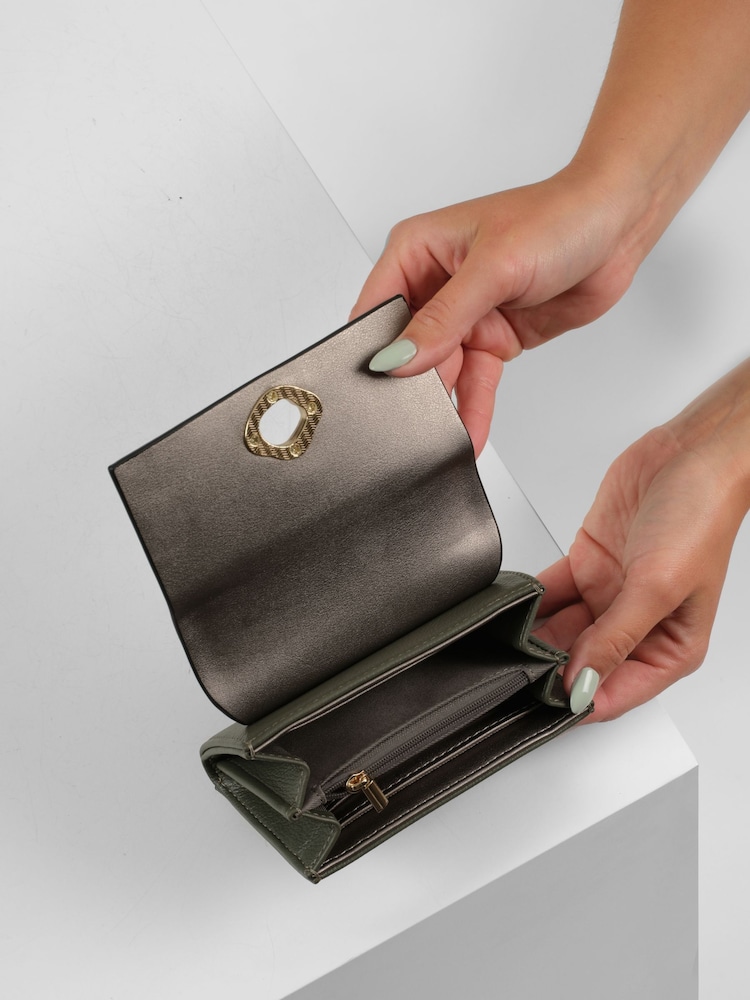 Luella Grey Green Jenny Purse - Image 4 of 4 Luella Grey Green Jenny Purse - Image 4 of 4