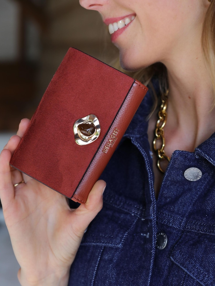 Luella Grey Red Jenny Purse - Image 4 of 4 Luella Grey Red Jenny Purse - Image 4 of 4