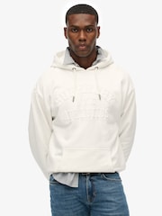Superdry Athletic Embossed Oversized Hoodie - Imagen 1 de 7