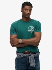 Superdry Lo-fi Outdoors Chest T-Shirt - Imagen 1 de 7