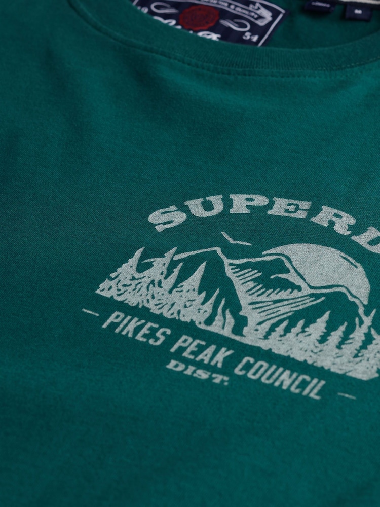 Superdry Lo-fi Outdoors Chest T-Shirt - Imagen 7 de 7