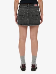 Minissaia Denim Superdry - Imagem 6 de 7