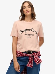 Superdry Brand Mark Relaxed T-Shirt - Imagem 1 de 7