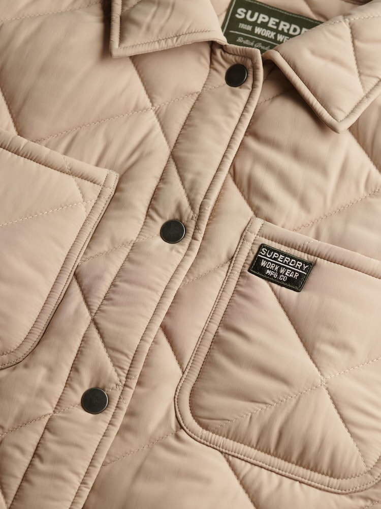 Superdry Quilted Chore Liner Jacket - Imagen 8 de 8