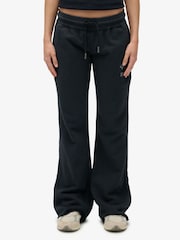 Superdry Blue Athletic Print Flare Joggers - Image 4 of 7