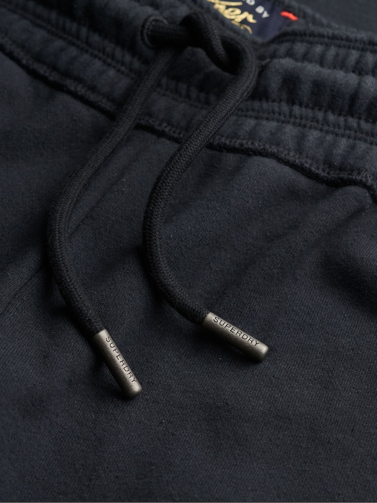Superdry Blue Athletic Print Flare Joggers - Image 7 of 7