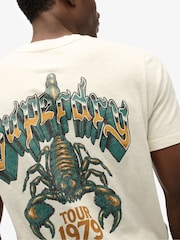 Superdry Biker Rock Relaxed T-Shirt - Imagen 5 de 7