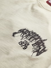 Superdry Biker Rock Relaxed T-Shirt - Imagen 6 de 7