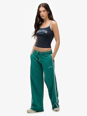 Superdry Green Athletic Essentials Logo Straight Joggers - Image 2 of 6