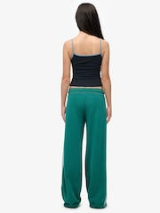 Superdry Green Athletic Essentials Logo Straight Joggers - Image 3 of 6