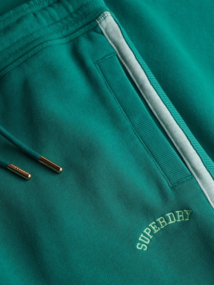 Superdry Green Athletic Essentials Logo Straight Joggers - Image 8 of 8 Superdry Green Athletic Essentials Logo Straight Joggers - Image 8 of 8