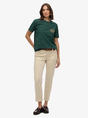 Superdry Green Tokyo Narrative Relaxed T-Shirt - Image 2 of 5
