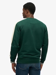 Superdry Green Athletic Club Crew Sweatshirt - Image 2 of 6