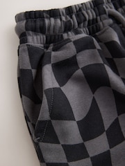 Black Check Regular Fit Basic Shorts (3-16yrs) - Image 3 of 5