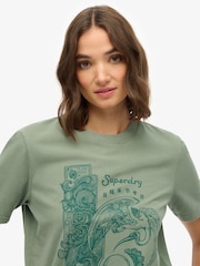 Superdry Tokyo Narrative Relaxed T-Shirt - Imagem 3 de 5
