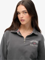 Casaco Superdry Athletic com gola e zíper médio - Imagem 4 de 7