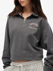 Casaco Superdry Athletic com gola e zíper médio - Imagem 5 de 7
