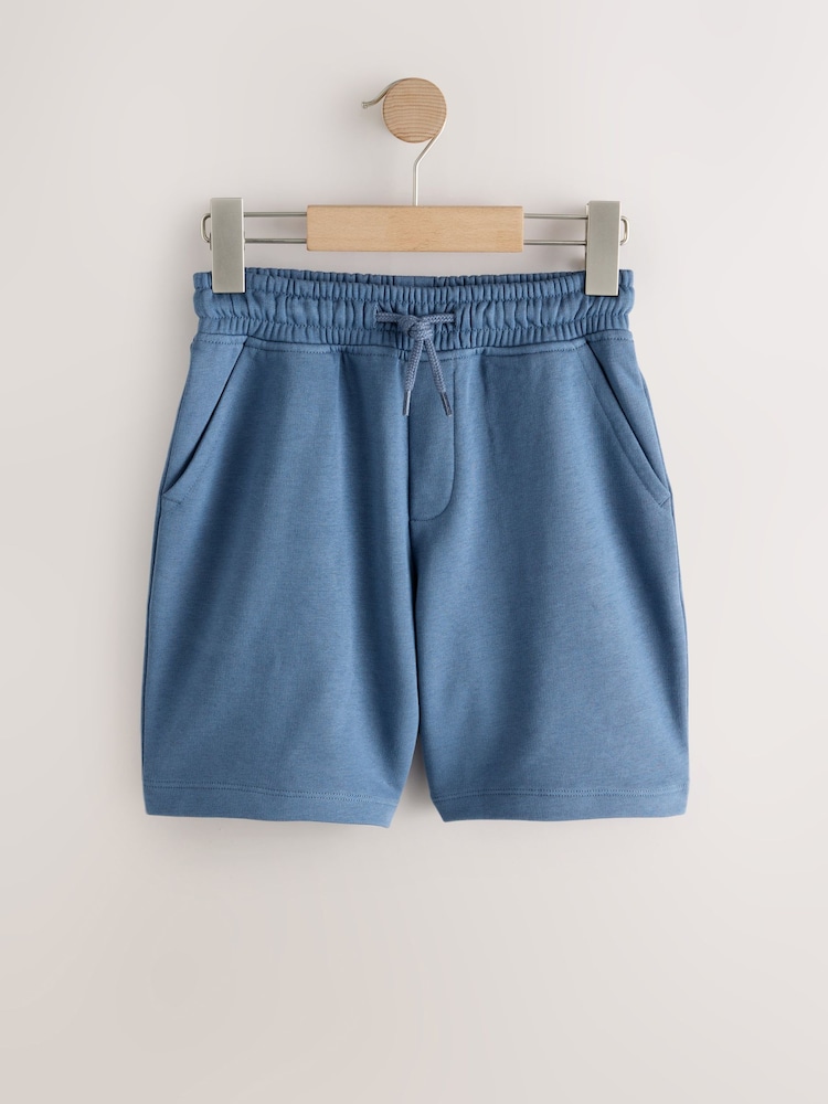 Mid Navy Blue Regular Fit Basic Shorts (3-16yrs) - Image 1 of 4