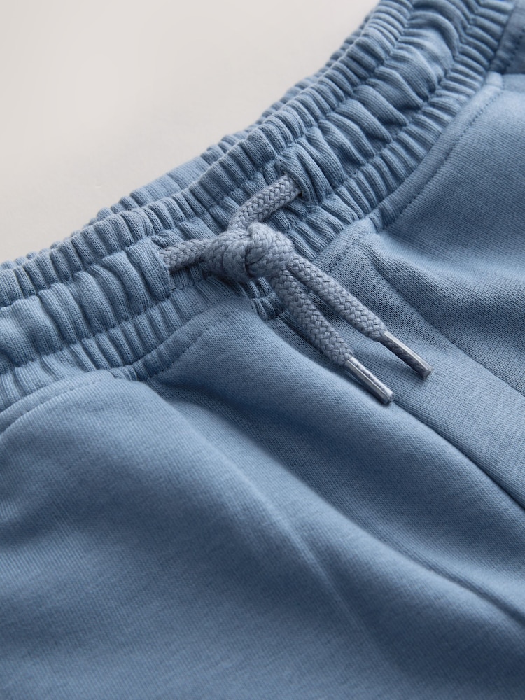 Mid Navy Blue Regular Fit Basic Shorts (3-16yrs) - Image 4 of 4