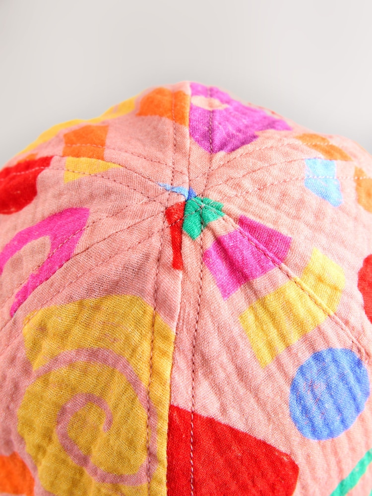 أحمر/وردي - قبعة تغطي الرأس والرقبة (3 أشهر - 10 سنوات) - Image 2 of 3