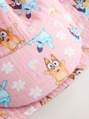 Pink Bluey/Blue - قبعة تغطي الرأس والرقبة (3 أشهر - 6 سنوات) - Image 3 of 3