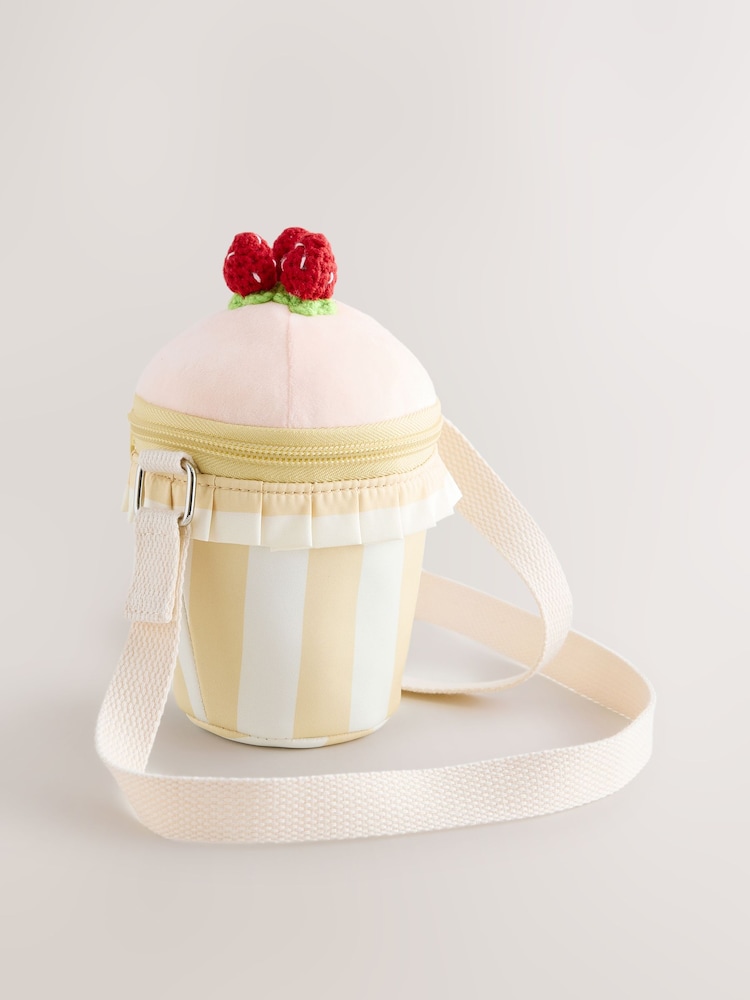 Pink Cupcake Cross-Body Bag - Image 1 of 5