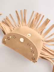 Brown Fringed Bum Bag Belt - Image 8 of 8