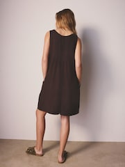 Pink Linen Playsuit - Image 3 of 6