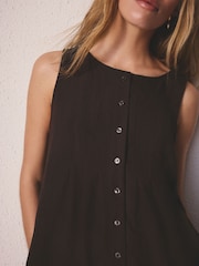 Pink Linen Playsuit - Image 5 of 6