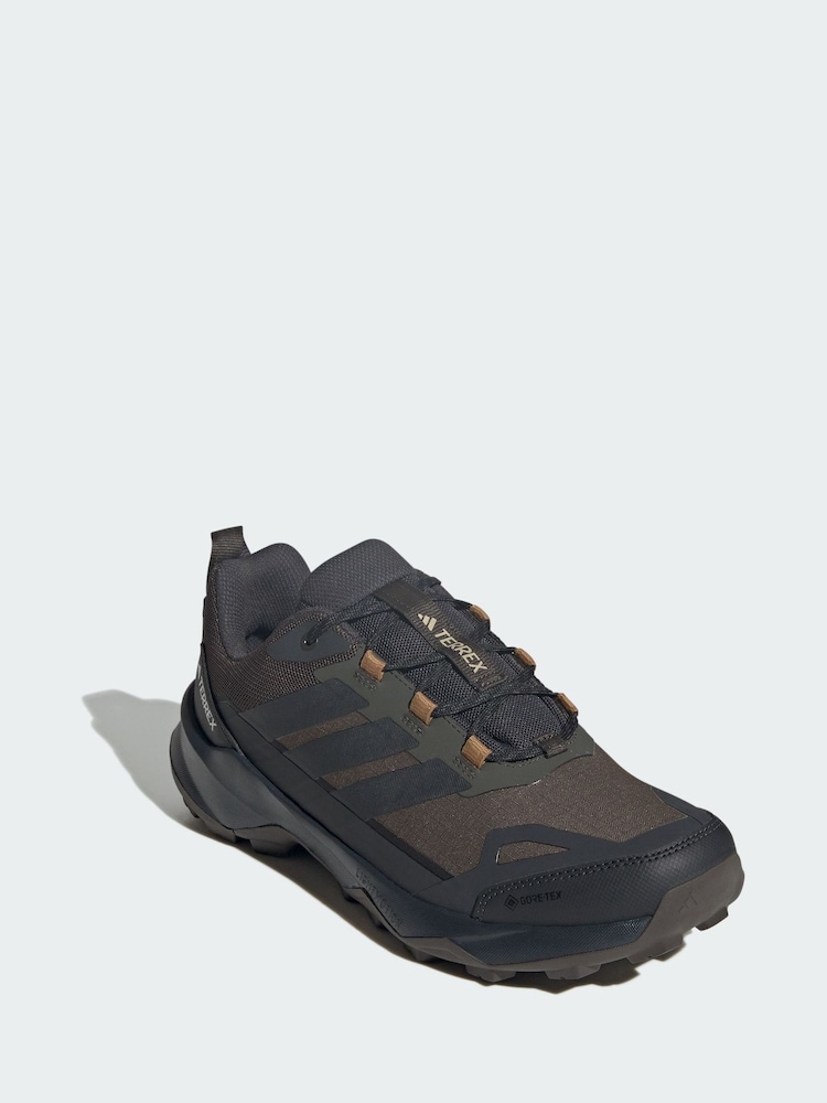 adidas Terrex Green Skychaser AX5 GORE-TEX Hiking Shoes - Image 1 of 4 adidas Terrex Green Skychaser AX5 GORE-TEX Hiking Shoes - Image 1 of 4