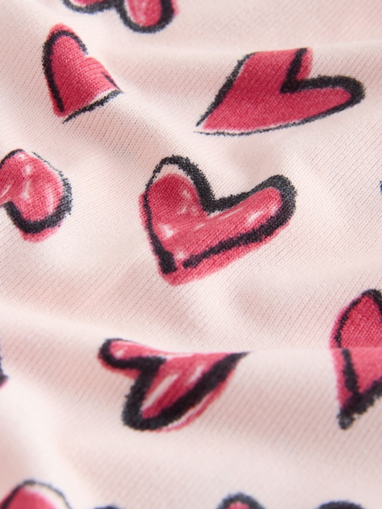Pink Heart Cosy Lightweight Dressing Gown - Image 10 of 10