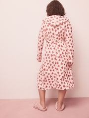 Pink Heart Cosy Lightweight Dressing Gown - Image 7 of 10