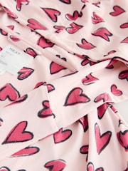 Pink Heart Cosy Lightweight Dressing Gown - Image 9 of 10