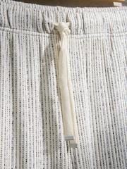 Monochrome Stripe Short Sleeve Loungewear Set - Image 7 of 7