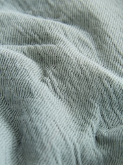Teal Blue Textured Shorts - Image 7 of 9