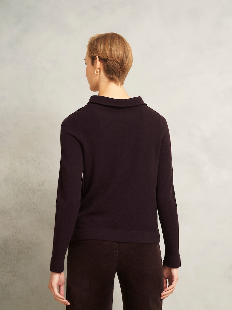 Hobbs Brown Audrey Jumper - Image 2 of 4 Hobbs Brown Audrey Jumper - Image 2 of 4