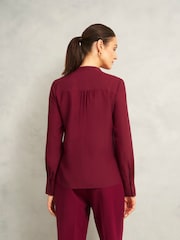 Hobbs Red Mimi Blouse - Image 3 of 5