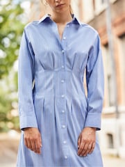 Vestido camisa listrado Ro&Zo - Imagem 2 de 4