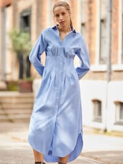 Vestido camisa listrado Ro&Zo - Imagem 4 de 4
