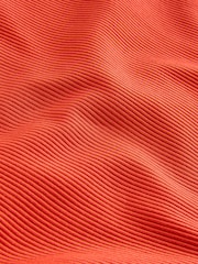 Red Rib Square Neck Swimsuit - Image 8 of 8