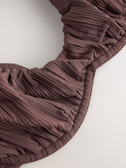 حقيبة صغيرة من نسيج قطني قطعة بكيني علوية - صورة 3 من 3