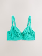 Green Ultimate Support F-K Underwired Bikini Top - Image 4 of 6
