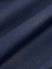 Navy/White Embroidered Frill Plunge Tummy Control Swimsuit - Image 6 of 8