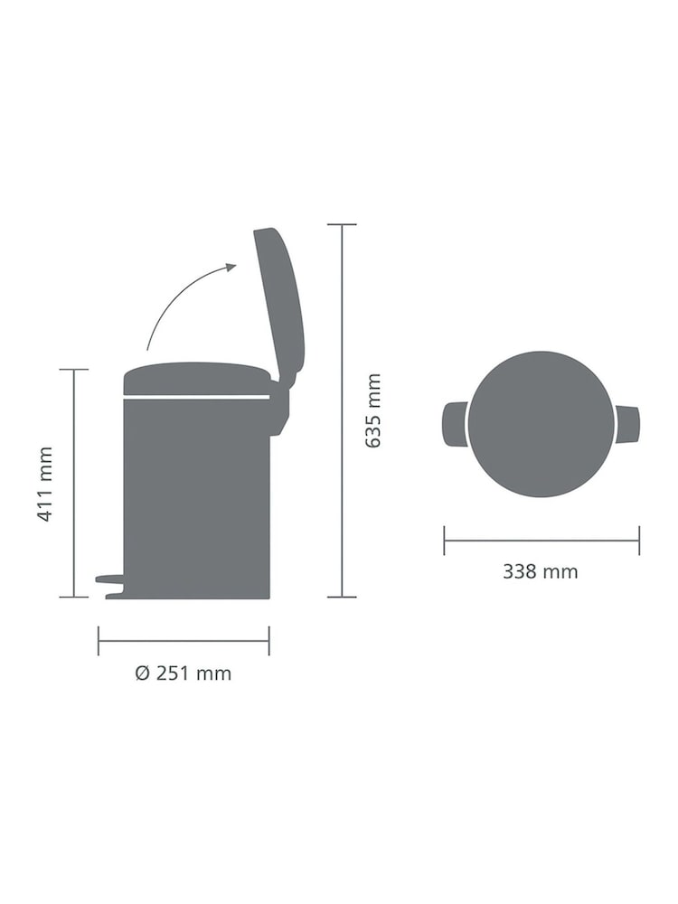Brabantia Soft Beige NewIcon Pedal Bin - Image 6 of 6 Brabantia Soft Beige NewIcon Pedal Bin - Image 6 of 6