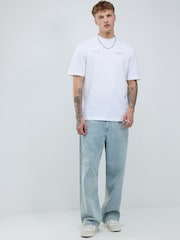River Island White Regular Fit French Riviera Yacht T-Shirt - Image 1 of 4