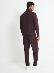 River Island Red Slim Fit Pique Joggers - Image 4 of 4